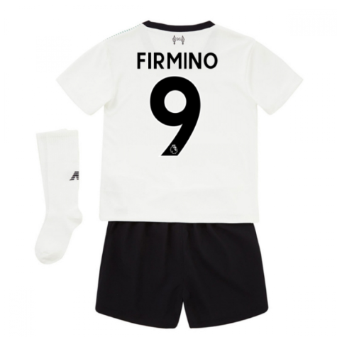 2017-18 Liverpool Away Mini Kit (Firmino 9)