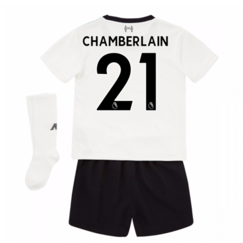 2017-18 Liverpool Away Mini Kit (Chamberlain 21)