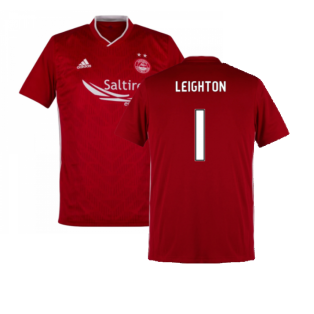 Aberdeen 2019-20 Home Shirt ((Mint) L) (Leighton 1)