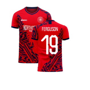 Aberdeen 2023-2024 Home Concept Football Kit (Libero) (Ferguson 19) - Baby