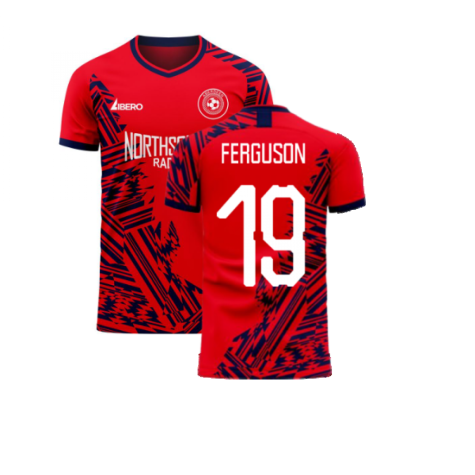 Aberdeen 2022-2023 Home Concept Football Kit (Libero) (Ferguson 19) - Little Boys