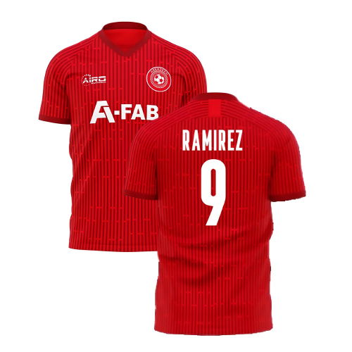 Aberdeen 2025-2026 Home Concept Football Kit (Airo) (RAMIREZ 9)
