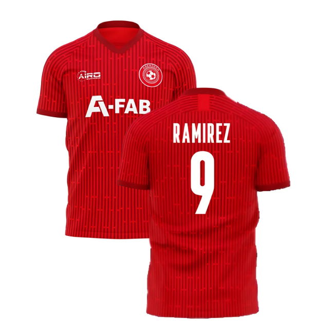 Aberdeen 2025-2026 Home Concept Football Kit (Airo) (RAMIREZ 9)