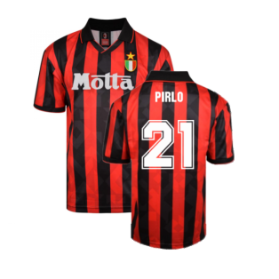 AC Milan 1994 Home Retro Shirt (PIRLO 21)