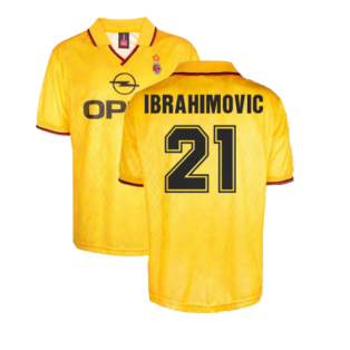 AC Milan 1995-1996 Third Retro Shirt (Ibrahimovic 21)