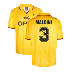 AC Milan 1995-1996 Third Retro Shirt (MALDINI 3)