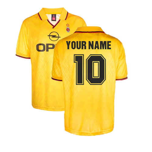 AC Milan 1995-1996 Third Retro Shirt (Your Name)