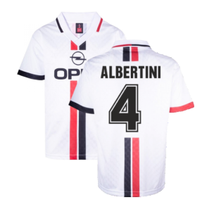 AC Milan 1996 Away Retro Shirt (Albertini 4)
