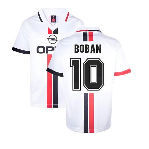 AC Milan 1996 Away Retro Shirt (BOBAN 10)