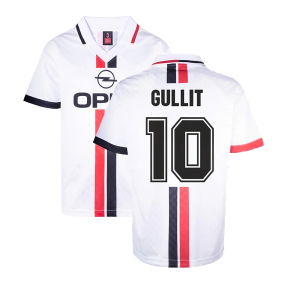 AC Milan 1996 Away Retro Shirt (Gullit 10)