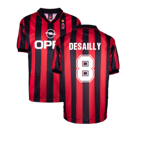 AC Milan 1996 Home Retro Shirt (DESAILLY 8) AC Milan 1996 Home Retro Shirt (DESAILLY 8)