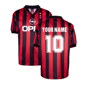 AC Milan 1996 Home Retro Shirt (Your Name)