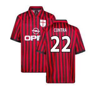 AC Milan 2000 Centenary Retro Football Shirt (Contra 22)