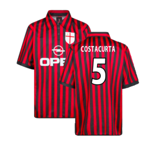 AC Milan 2000 Centenary Retro Football Shirt (Costacurta 5)