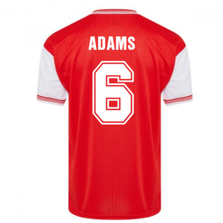 Score Draw Arsenal 1985 Centenary Retro Football Shirt (ADAMS 6)