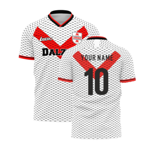 Airdrie 2025-2026 Home Concept Football Kit (Libero) (Your Name)