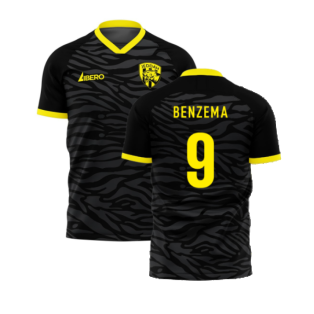 Al-Ittihad 2023-2024 Away Concept Football Kit (Libero) (Benzema 9)