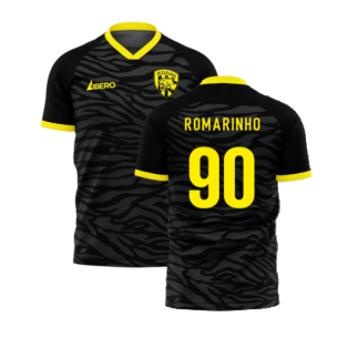 Al-Ittihad 2023-2024 Away Concept Football Kit (Libero) (Romarinho 90)