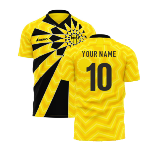 Al-Ittihad 2023-2024 Home Concept Football Kit (Libero) - Baby (Your Name)