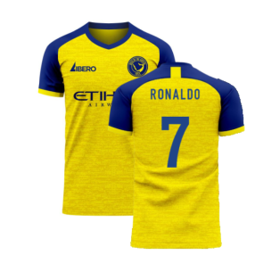 Al-Nassr 2023-2024 Home Concept Football Kit (Libero) - Adult Long Sleeve (Ronaldo 7)