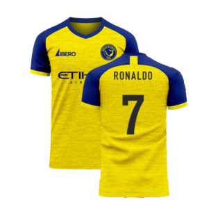 Al-Nassr 2023-2024 Home Concept Football Kit (Libero) - Baby (Ronaldo 7)