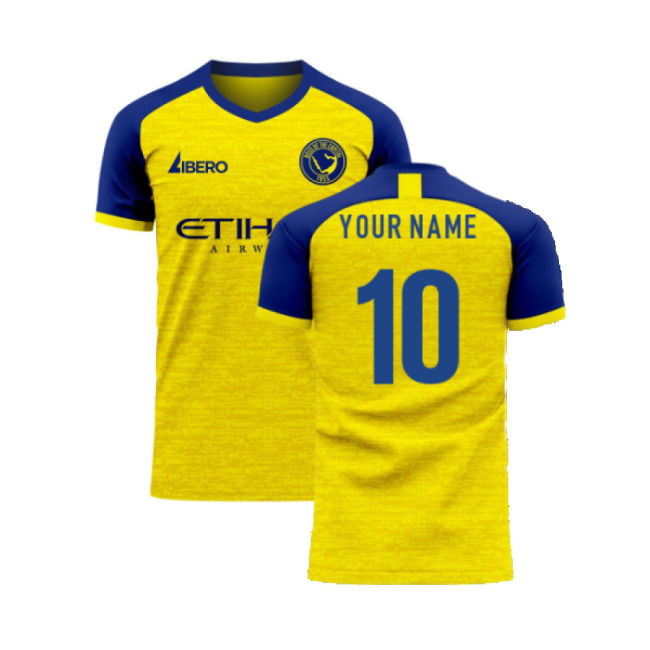 Al-Nassr 2025-2026 Home Concept Football Kit (Libero) - Kids (Your Name)