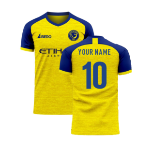 Al-Nassr 2023-2024 Home Concept Football Kit (Libero) - Little Boys (Your Name)