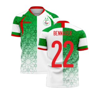 Algeria 2023-2024 Home Concept Football Kit (Libero) (BENNACER 22)