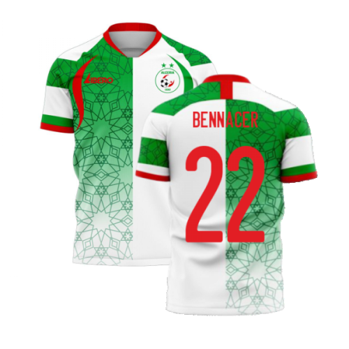 Algeria 2025-2026 Home Concept Football Kit (Libero) (BENNACER 22)