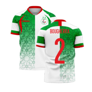 Algeria 2022-2023 Home Concept Football Kit (Libero) (BOUGHERRA 2)