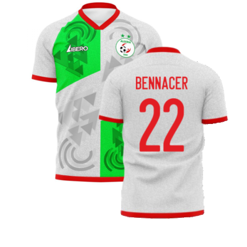 Algeria 2025-2026 Home Concept Football Shirt (Libero) (BENNACER 22)