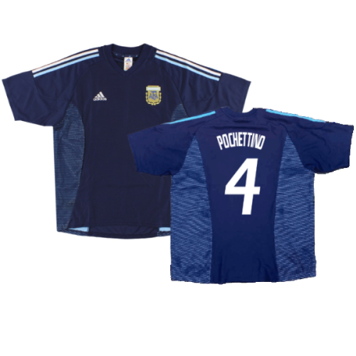 Argentina 2002-04 Away Shirt ((Excellent) XL) (Pochettino 4)
