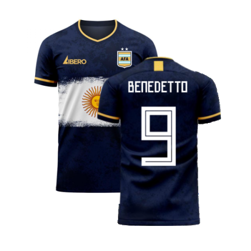 Argentina 2025-2026 Away Concept Football Kit (Libero) (BENEDETTO 9)