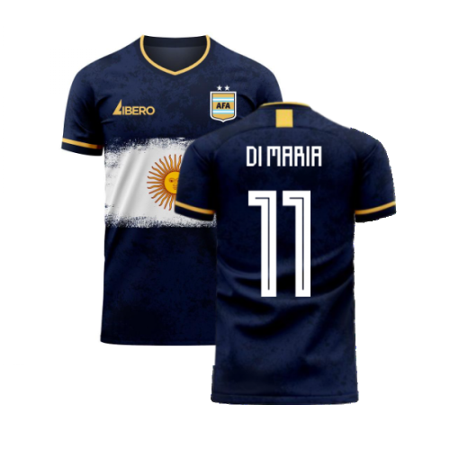 Argentina 2025-2026 Away Concept Football Kit (Libero) (DI MARIA 11)