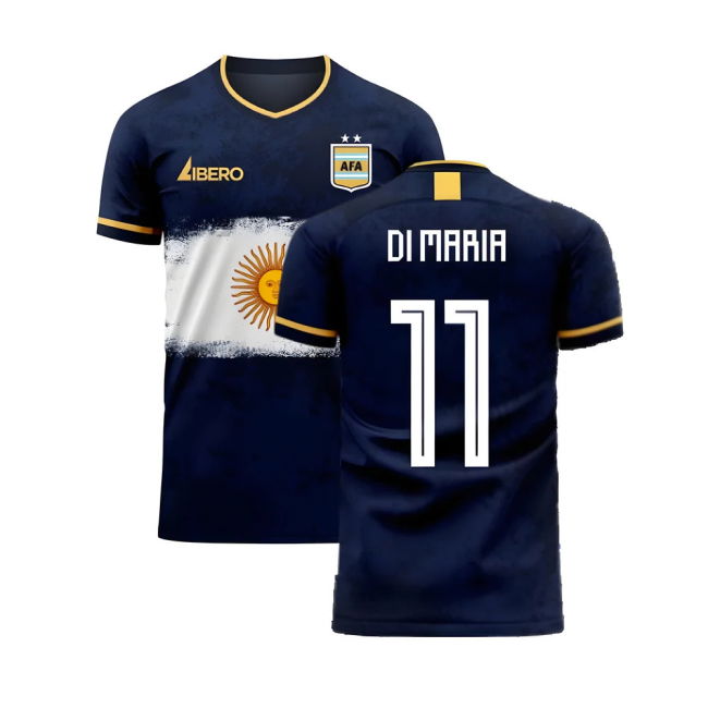 Argentina 2025-2026 Away Concept Football Kit (Libero) (DI MARIA 11)