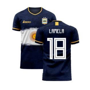 Argentina 2023-2024 Away Concept Football Kit (Libero) (LAMELA 18)