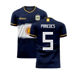 Argentina 2023-2024 Away Concept Football Kit (Libero) (PAREDES 5)