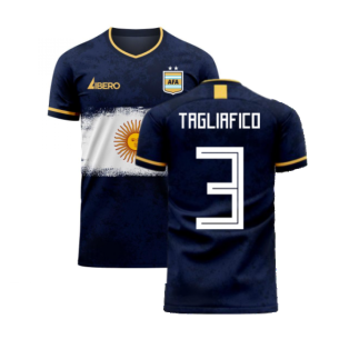 Argentina 2022-2023 Away Concept Football Kit (Libero) (TAGLIAFICO 3)