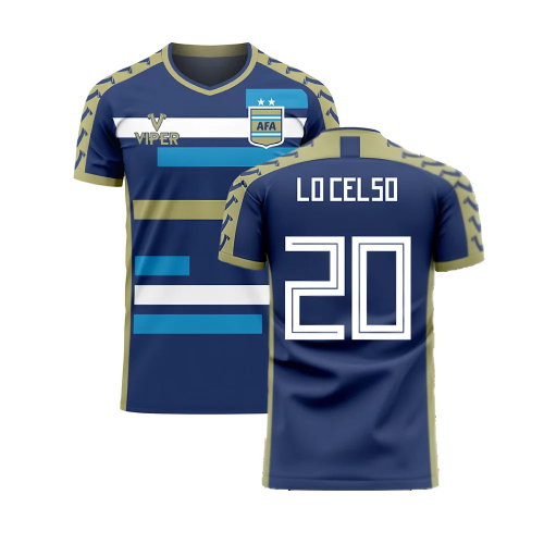 Argentina 2025-2026 Away Concept Football Kit (Viper) (LO CELSO 20)