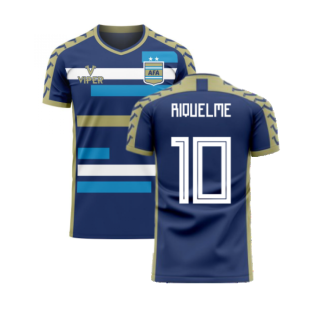 Argentina 2023-2024 Away Concept Football Kit (Viper) (RIQUELME 10)