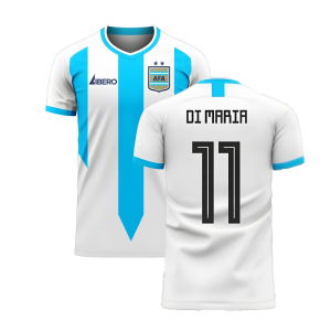 Argentina 2025-2026 Home Concept Football Kit (Libero) (DI MARIA 11)