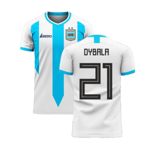 Argentina 2023-2024 Home Concept Football Kit (Libero) (DYBALA 21)