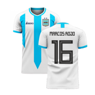 Argentina 2023-2024 Home Concept Football Kit (Libero) (MARCOS ROJO 16)