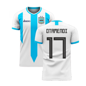 Argentina 2023-2024 Home Concept Football Kit (Libero) (OTAMENDI 17)
