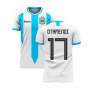 Argentina 2023-2024 Home Concept Football Kit (Libero) (OTAMENDI 17)