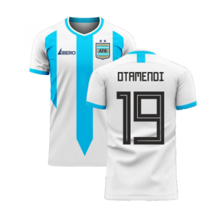 Argentina 2023-2024 Home Concept Football Kit (Libero) (OTAMENDI 19)