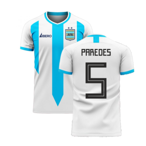 Argentina 2023-2024 Home Concept Football Kit (Libero) (PAREDES 5)