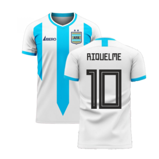 Argentina 2022-2023 Home Concept Football Kit (Libero) (RIQUELME 10)
