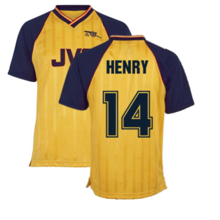 Arsenal 1988-89 Away Retro Shirt (HENRY 14)