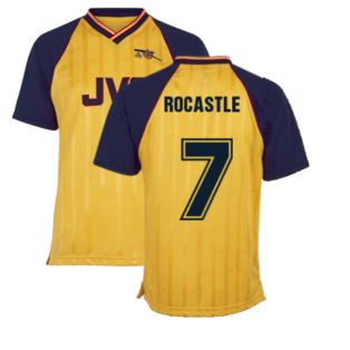 Arsenal 1988-89 Away Retro Shirt (ROCASTLE 7)